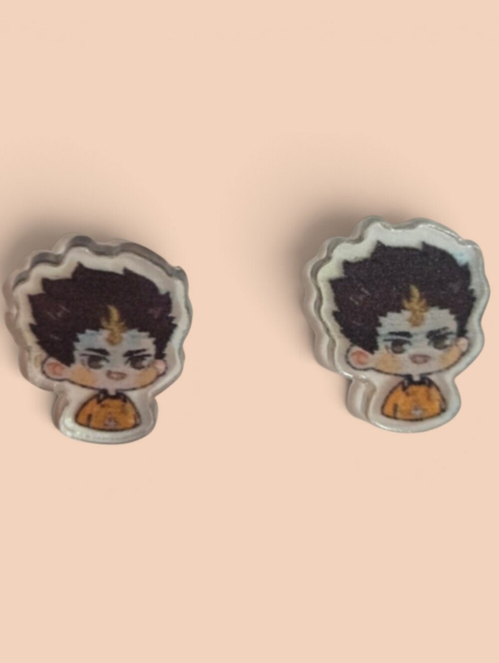 Anime Haikyuu!! Yuu Nishinoya Earrings